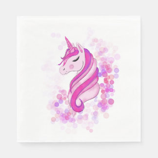 Serviette En Papier Serviettes Licorne Partie
