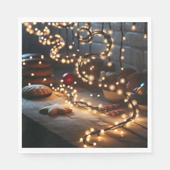 Serviette En Papier Serviettes magiques de vacances (Devant)