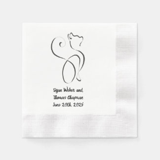 Serviette En Papier Serviettes Mariage