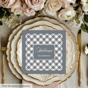 Serviette En Papier Serviettes minimalistes personnalisées Lumineuses 