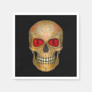 Serviette En Papier Serviettes mortes de cocktail de zombi de vaudou