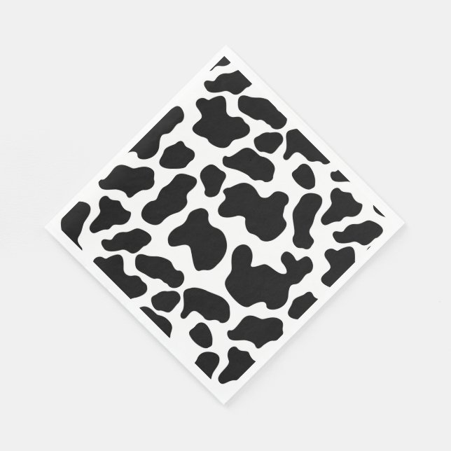 Serviette En Papier Serviettes - Motif de vache (Coin)