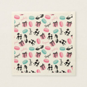 Serviette En Papier Serviettes orientées françaises