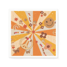 Serviettes Pâques-Retro-Matching