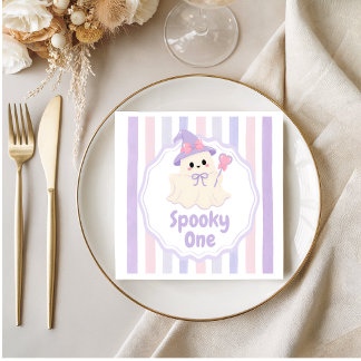 Serviette En Papier Serviettes Pastel pour l'anniversaire d'un fantôme