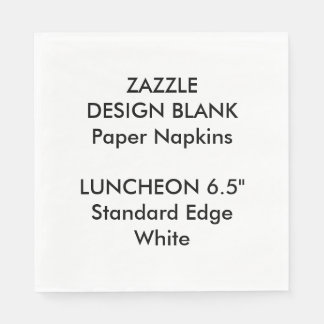 Serviette En Papier Serviettes personnalisées en papier blanc pour déj