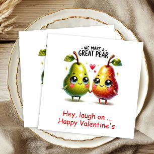 Serviette En Papier Serviettes personnalisées Funny Foods pour la Sain