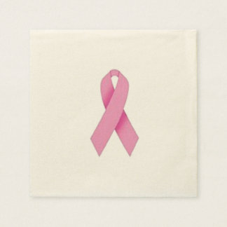Serviette En Papier Serviettes personnalisées pour cancer du sein