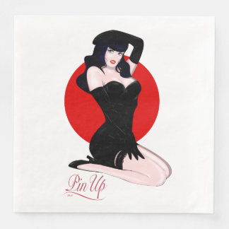 Serviette En Papier Serviettes pin'up
