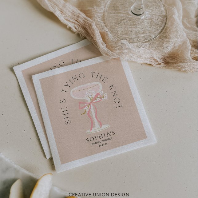 Serviette En Papier Serviettes pour Baby Shower "Brunch et Champagne P (Créateur téléchargé)