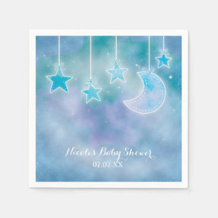 Serviette En Papier Serviettes pour Baby Shower Galaxie Céleste Cosmiq