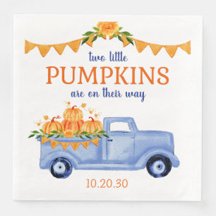 Serviette En Papier Serviettes pour Baby Shower pour Jumeaux Petits Ci