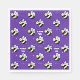 Serviette En Papier Serviettes pour événements professionnels abeille