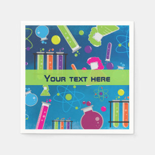 Serviette En Papier Serviettes pour fête d'anniversaire de scientifiqu