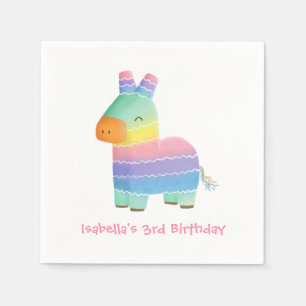Serviette En Papier Serviettes pour fête d'anniversaire d'enfants Fies