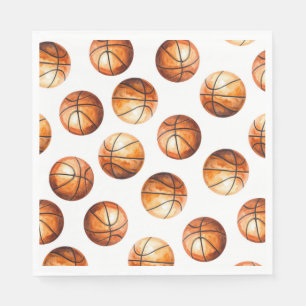 Serviette En Papier Serviettes pour fête de basketball
