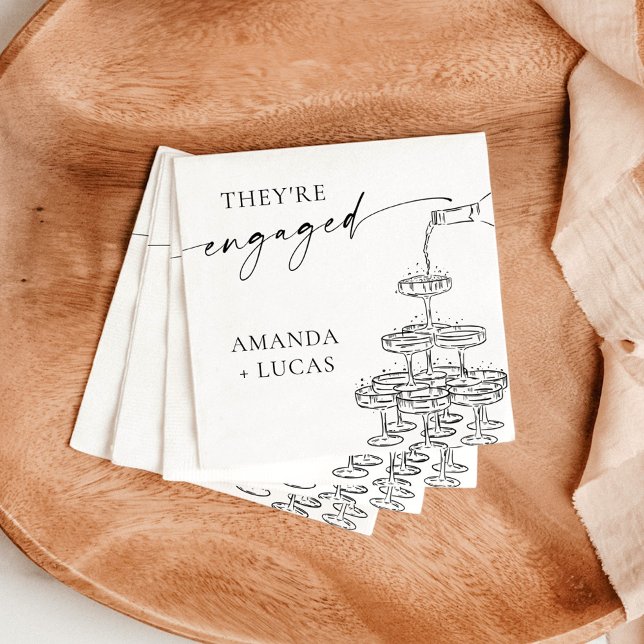 Serviette En Papier Serviettes pour fête de fiançailles, tour à champa (Créateur téléchargé)