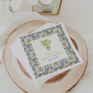 Serviette En Papier Serviettes pour la fête prénuptiale Main Squeeze