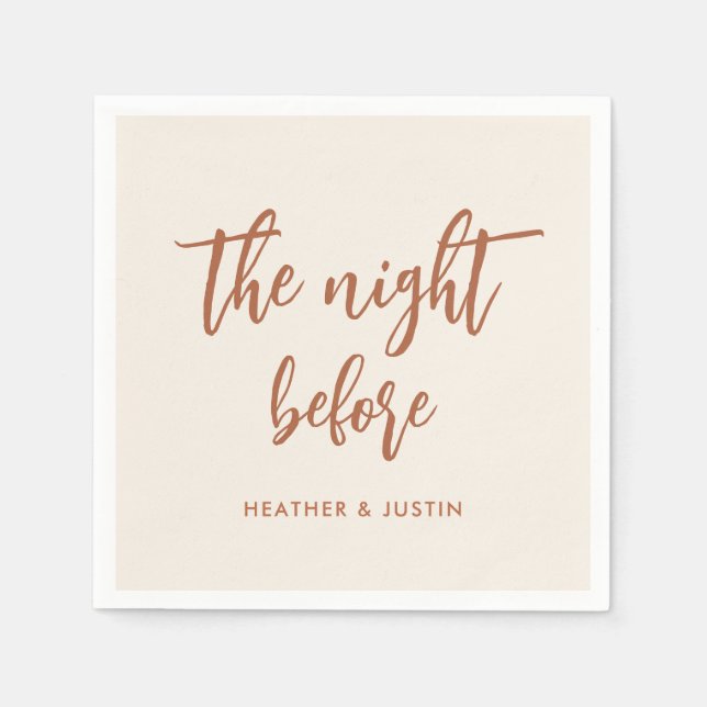 Serviette En Papier Serviettes pour le dîner de répétition Boho la vei (Devant)