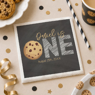 Serviette En Papier Serviettes pour le premier anniversaire au lait et