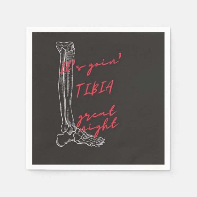 Serviette En Papier serviettes pour une physiothérapie ou un thème ort (Devant)