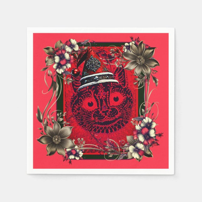 Serviette En Papier serviettes PRÉCIEUSES NOËL (Devant)