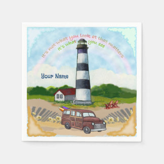 Serviette En Papier serviettes Rainbow Choice Lighthouse
