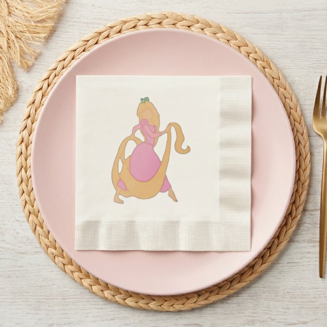 Serviette En Papier Serviettes Raiponce (Créateur téléchargé)