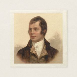 Serviette En Papier Serviettes rêveuses écossaises de Robert Burns