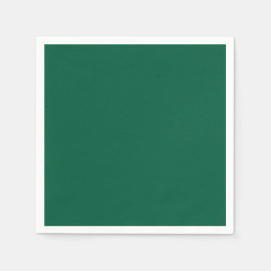 Serviette En Papier Serviettes riches en vert foncé