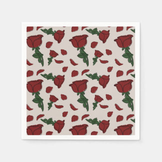 Serviette En Papier serviettes roses