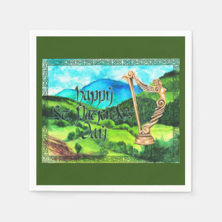 Serviette En Papier Serviettes Saint Patrick