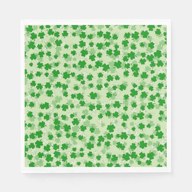 Serviette En Papier Serviettes Saint Patrick (Devant)