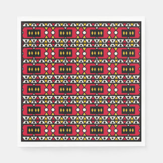 Serviette En Papier Serviettes Samakaka (Africaine, Motif angolaise)