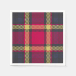 Serviette En Papier Serviettes - Tartan écossais