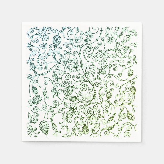 Serviette En Papier Serviettes tendance (Devant)