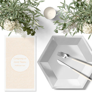 Serviette En Papier Serviettes Terrazzo - Orange Pêche