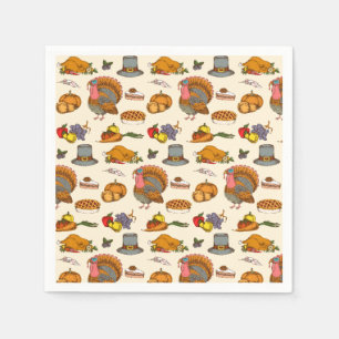 Serviette En Papier Serviettes Thanksgiving