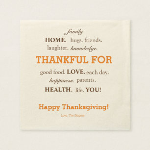 Serviette En Papier Serviettes Thanksgiving