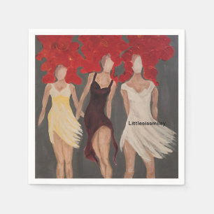 Serviette En Papier Serviettes Trois Soeurs