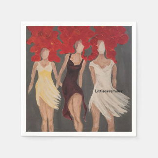 Serviette En Papier Serviettes Trois Soeurs