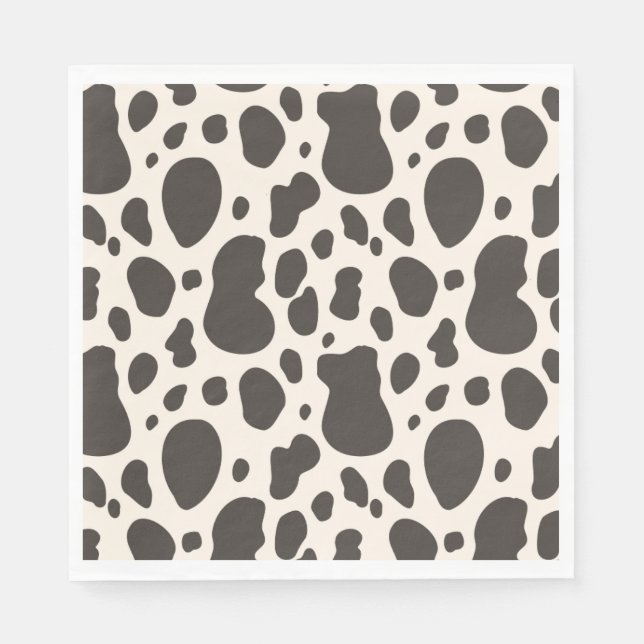 Serviette En Papier Serviettes | Western Party Napkins (Devant)