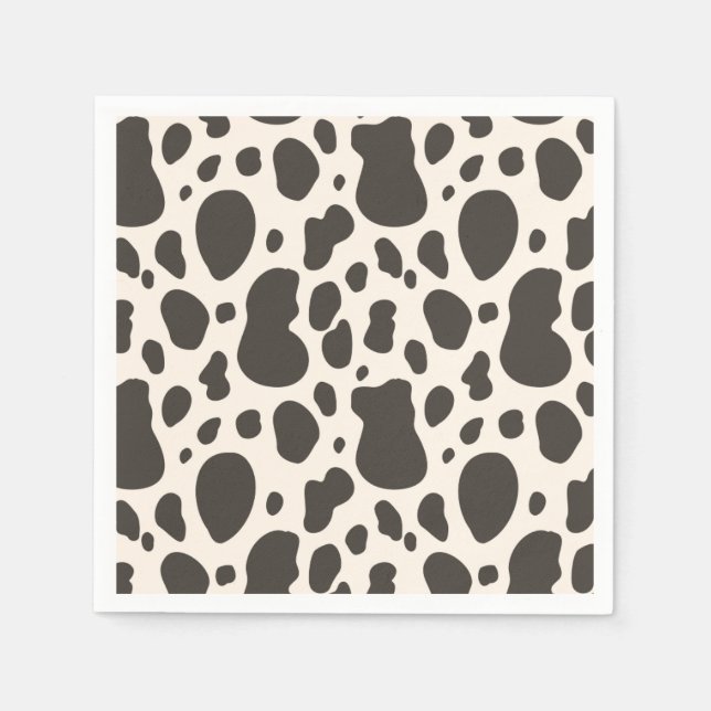 Serviette En Papier Serviettes | Western Party Napkins (Devant)