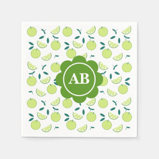 Serviette En Papier Servilleta de papel diseño de limas