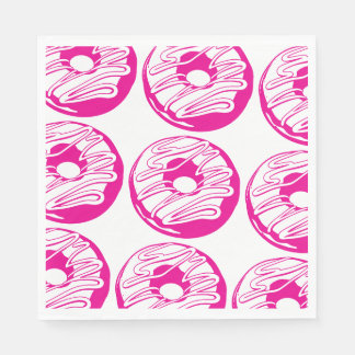 Serviette En Papier Servilleta de papel donuts
