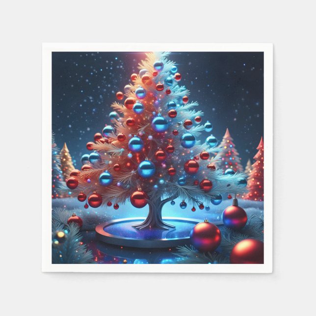 Serviette En Papier Servilleta de papel navidad 1 - 001 (Devant)