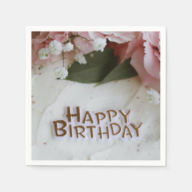 Serviette En Papier Servilletas de Cóctel Personalizadas – Elegantes  (Devant)