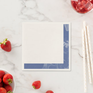 Serviette En Papier Servilletas elegantes azules