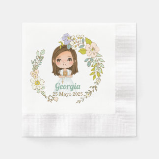 Serviette En Papier Servilletas Primera Comunión GEORGIA