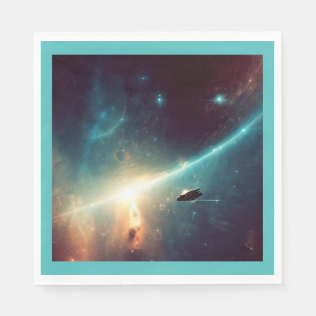 Serviette En Papier SF - Opéra spatial 2 (Devant)